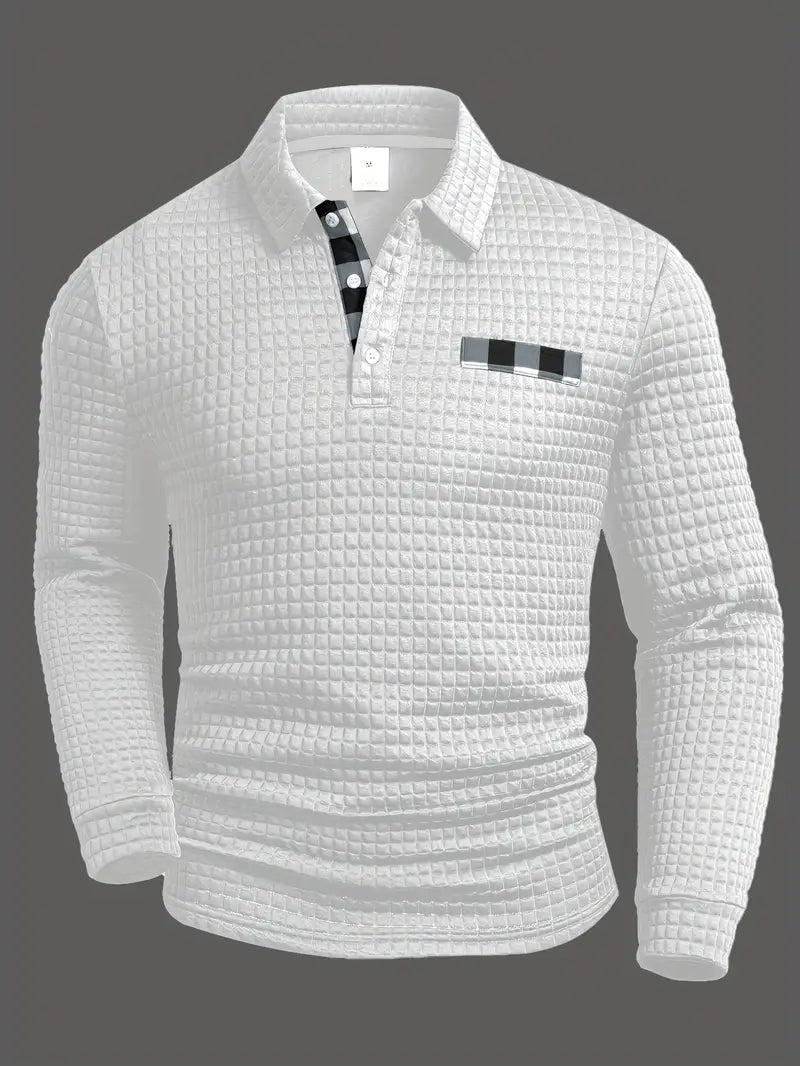 Uriel | Ribbed Polo Sweater