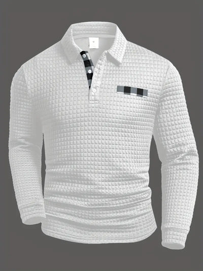 Uriel | Ribbed Polo Sweater