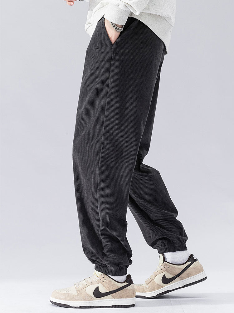 Adrián® | Drawstring Corduroy Joggers