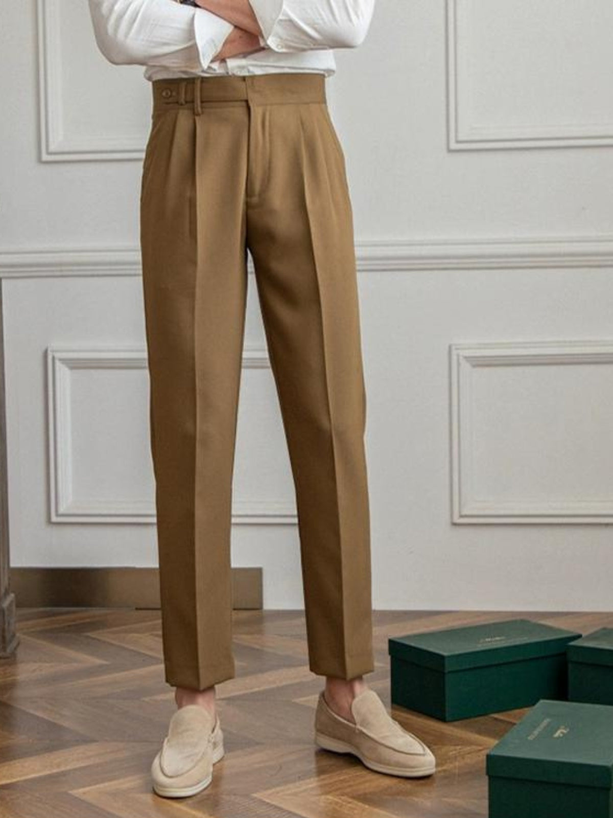 Bezalele® | MV Anti-Wrinkle British Trousers