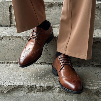 Zafar® | Pasera Genuine Leather Oxfords