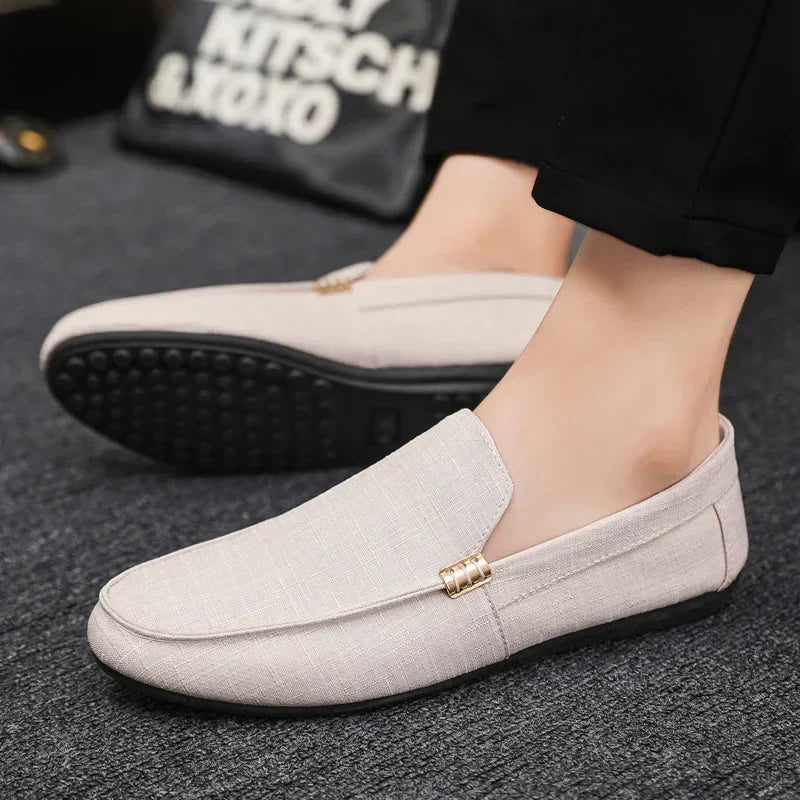 Atiyeh® | Krom Canvas Loafers