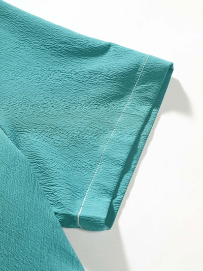 Anner® | Wrinkled Texture Button Up Shirt