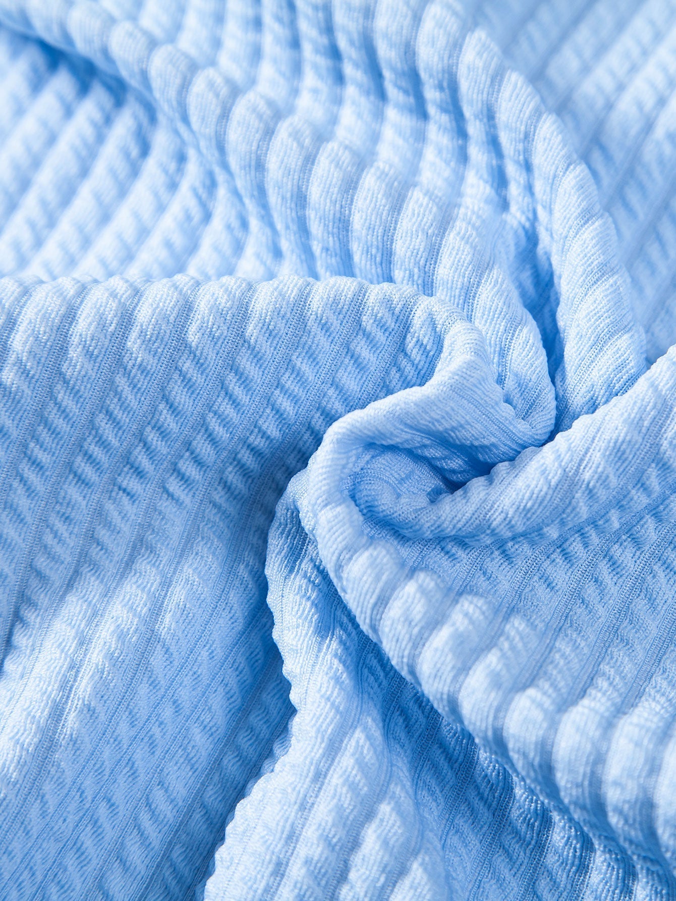 Ernesto® | Short Sleeved V-Neck Ribbed Polo & Drawstring Ribbed Shorts