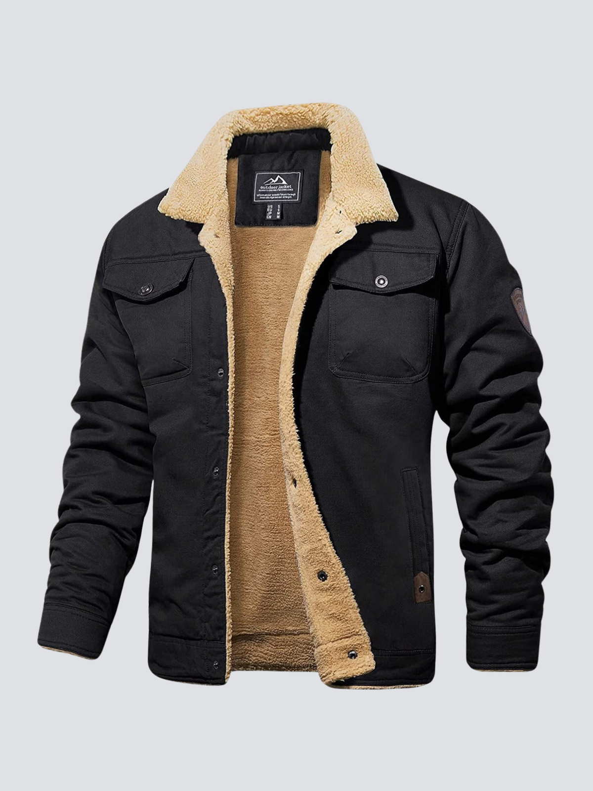 Nicolas | Warm and Elegant Bomber Jacket for Fall