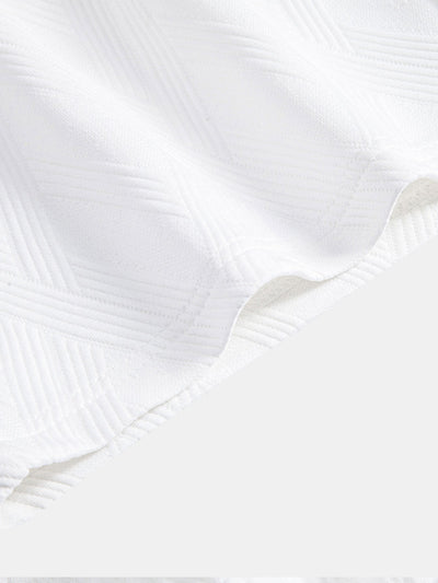 Avinash® | Diamond Jacquard Shorts