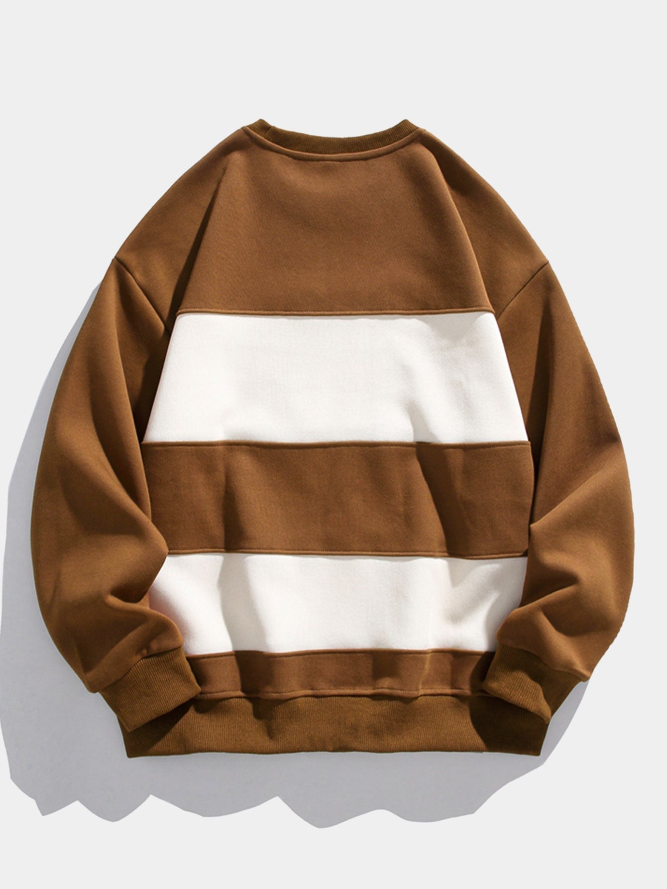 Arminius® | Relax Fit Color Block Crew Neck Sweatshirt
