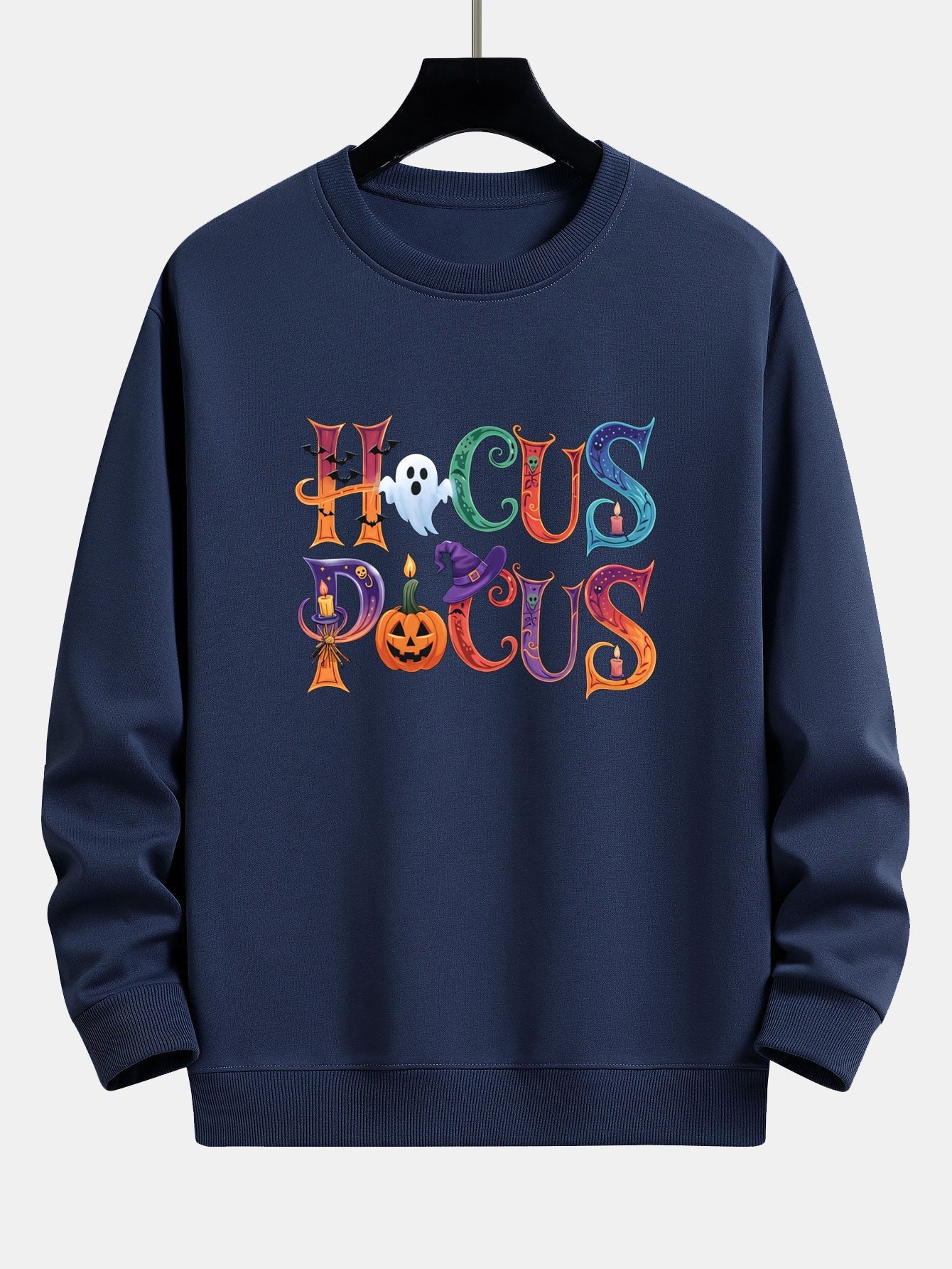 Bautista® | Halloween Hocus Pocus Print Relax Fit Sweatshirt