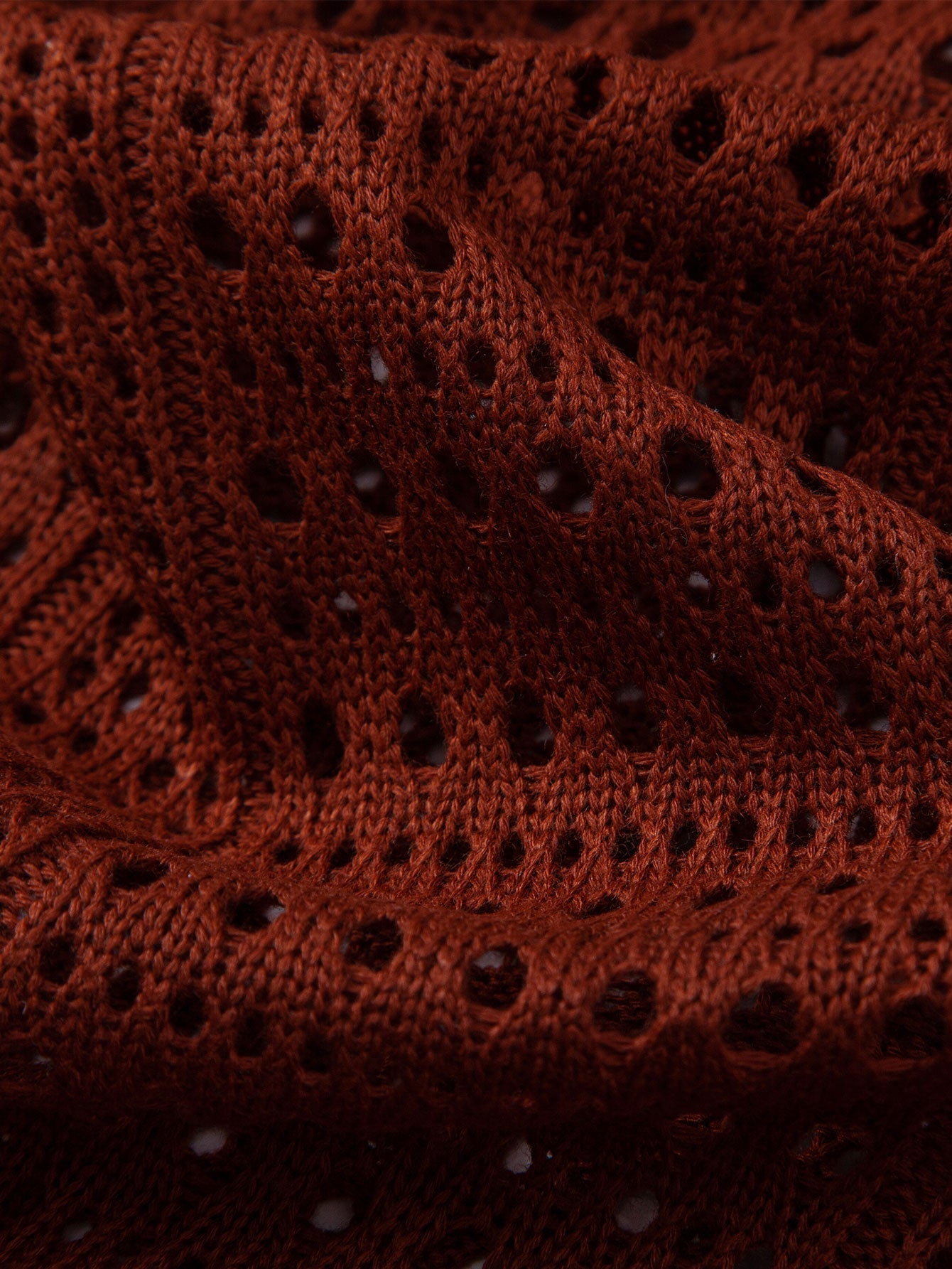 Alexander | Crochet  V Neck Polo Shirt