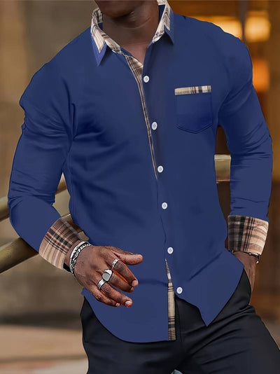 Louann® | Classic Long-Sleeved Shirt In A Checked Design