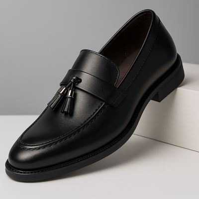 Dennis® | Leather Tassel Loafers