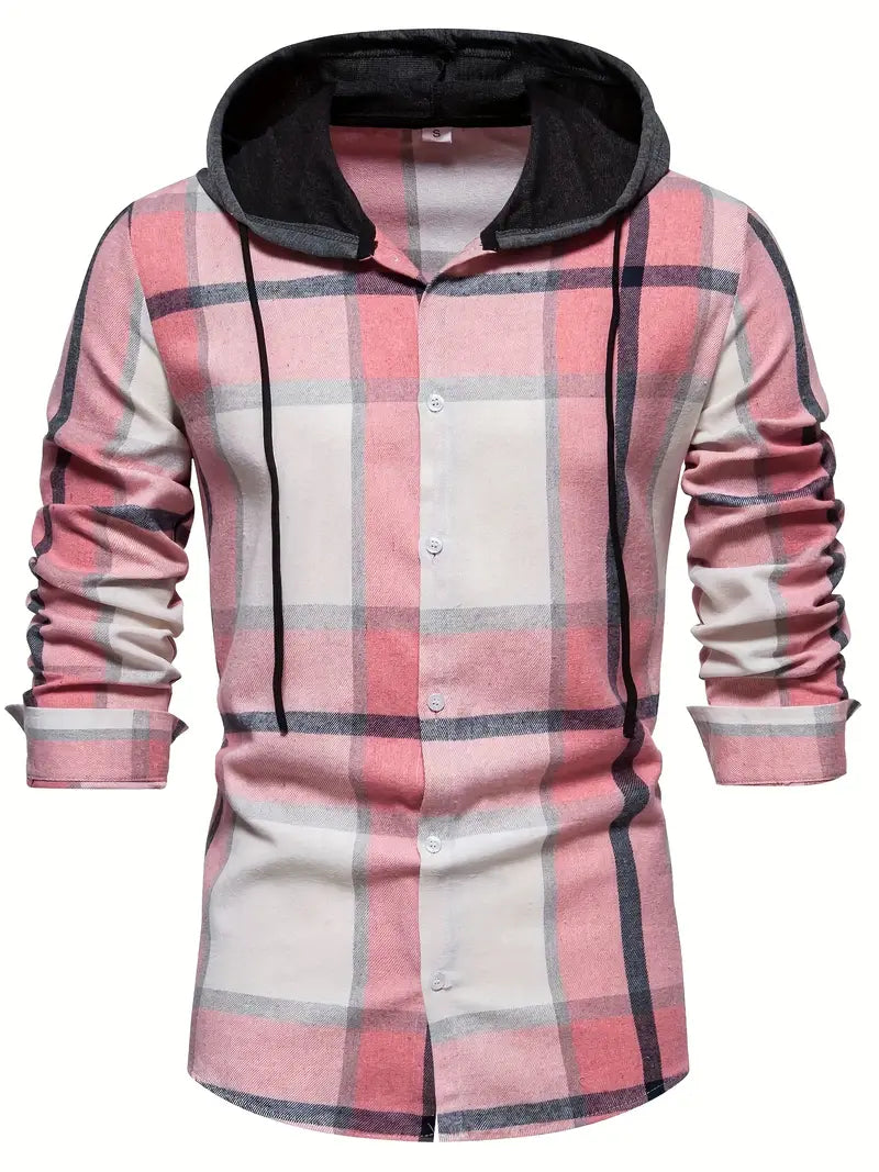 Longino® | Stylish Lightweight Hooded Shirt For Men