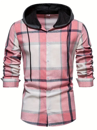Longino® | Stylish Lightweight Hooded Shirt For Men
