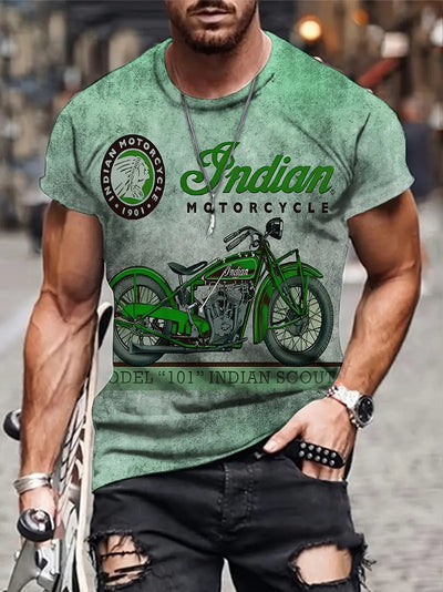 Fenton® | Retro Style Graphic T-Shirt For Men