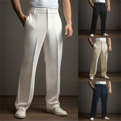 Agustino® | Brooks Waffle-Knit Trousers