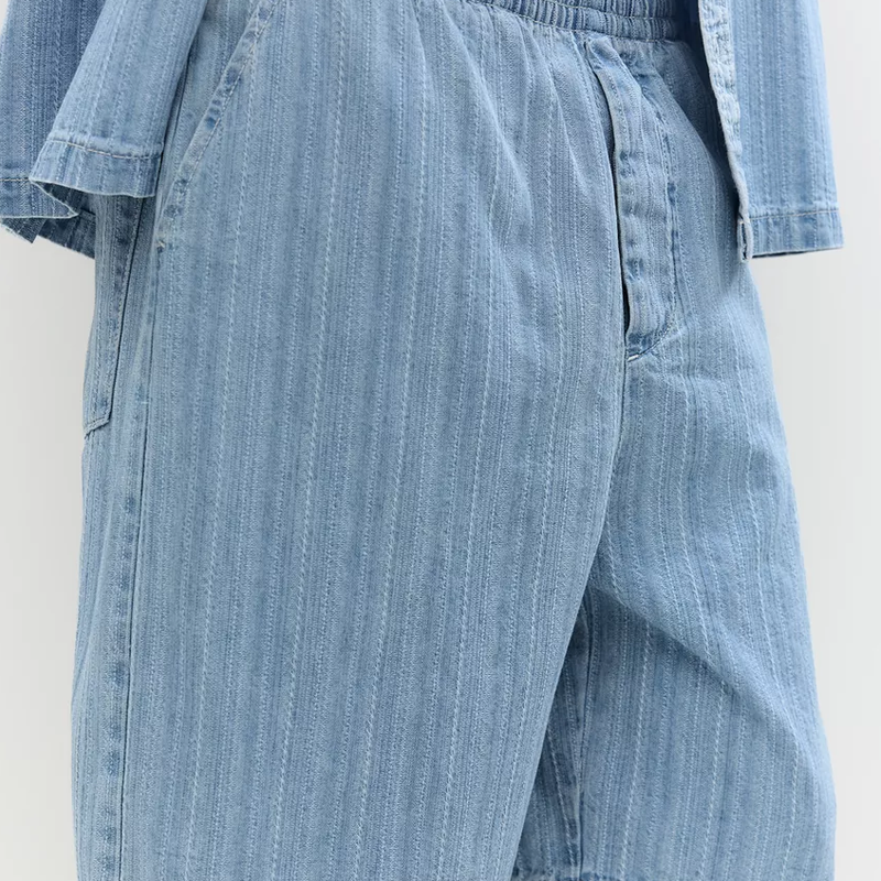 Jordan | Men'S Summer Fashion Denim Jacquard Casual Shorts