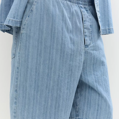 Jordan | Men'S Summer Fashion Denim Jacquard Casual Shorts