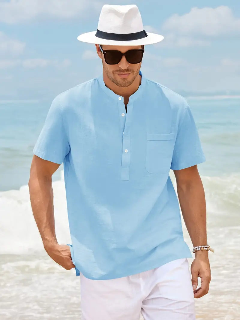 Donald® | Stylish No-Short Sleeve Shirt For Men