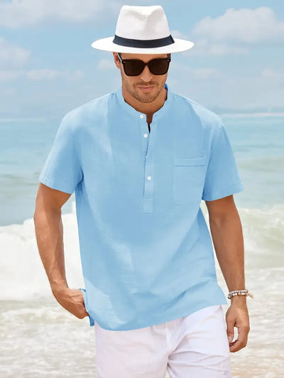 Donald® | Stylish No-Short Sleeve Shirt For Men