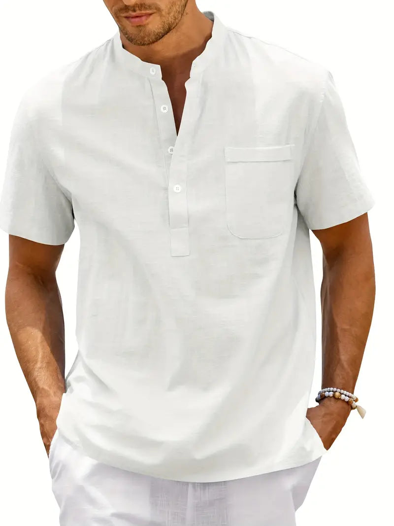 Donald® | Stylish No-Short Sleeve Shirt For Men