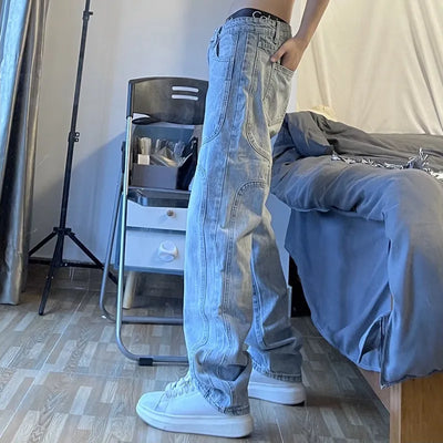 Jewell® | Retro Straight Baggy Pants