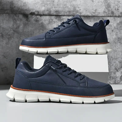 Lars® | Leather Sneakers With Orthopaedic Comfort