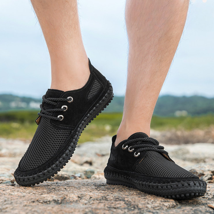 Eric | Strada Suede Mesh Shoes