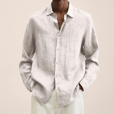 Fergus® | Elegant Linen Shirt For Men