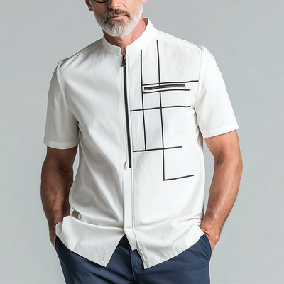 Joseph | Men'S Summer Fashion Cotton Blended Short Sleeve Shirt