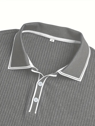 Kasper | Stylish short-sleeved polo shirt