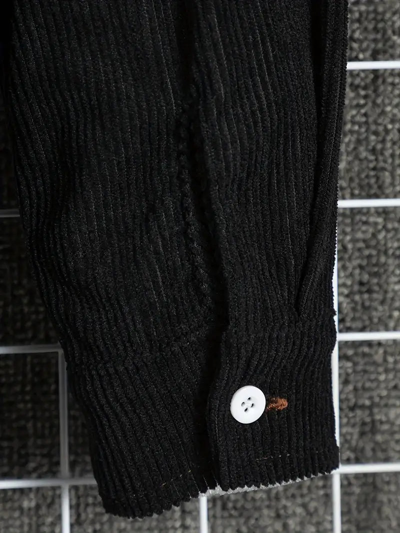 Kourtney® | Color Block Retro Shirt For Men