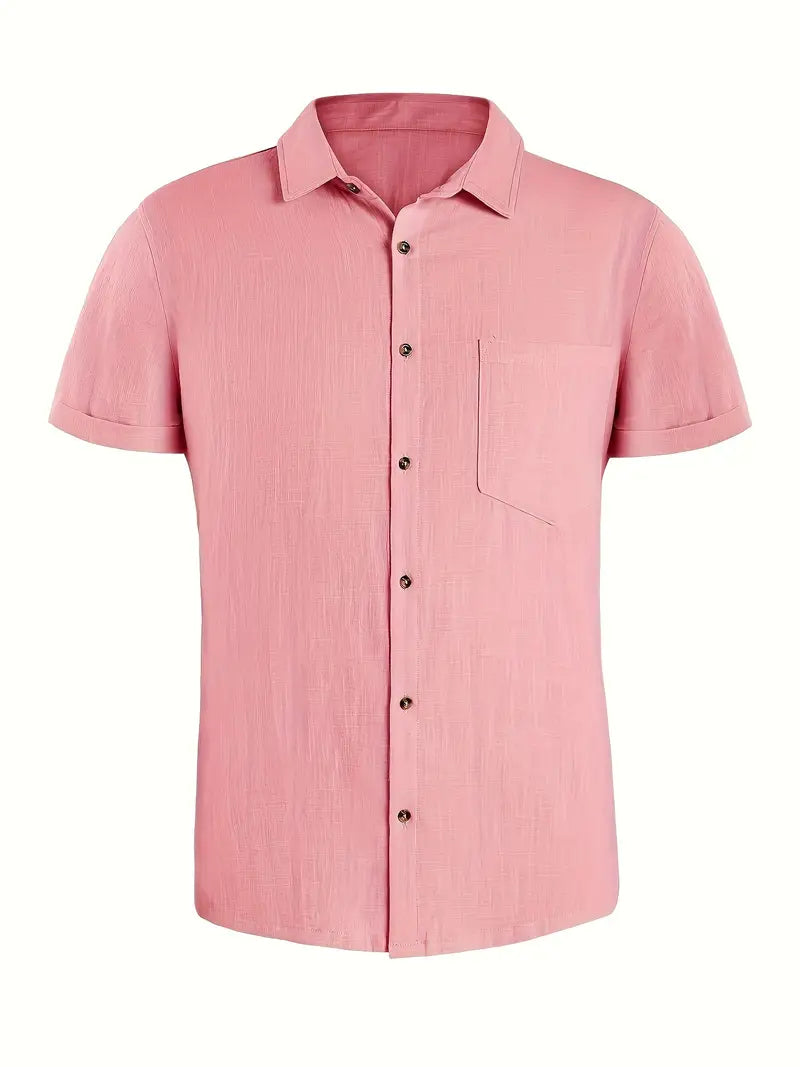 Dougie® | Stylish Short-Sleeved Shirt For Men