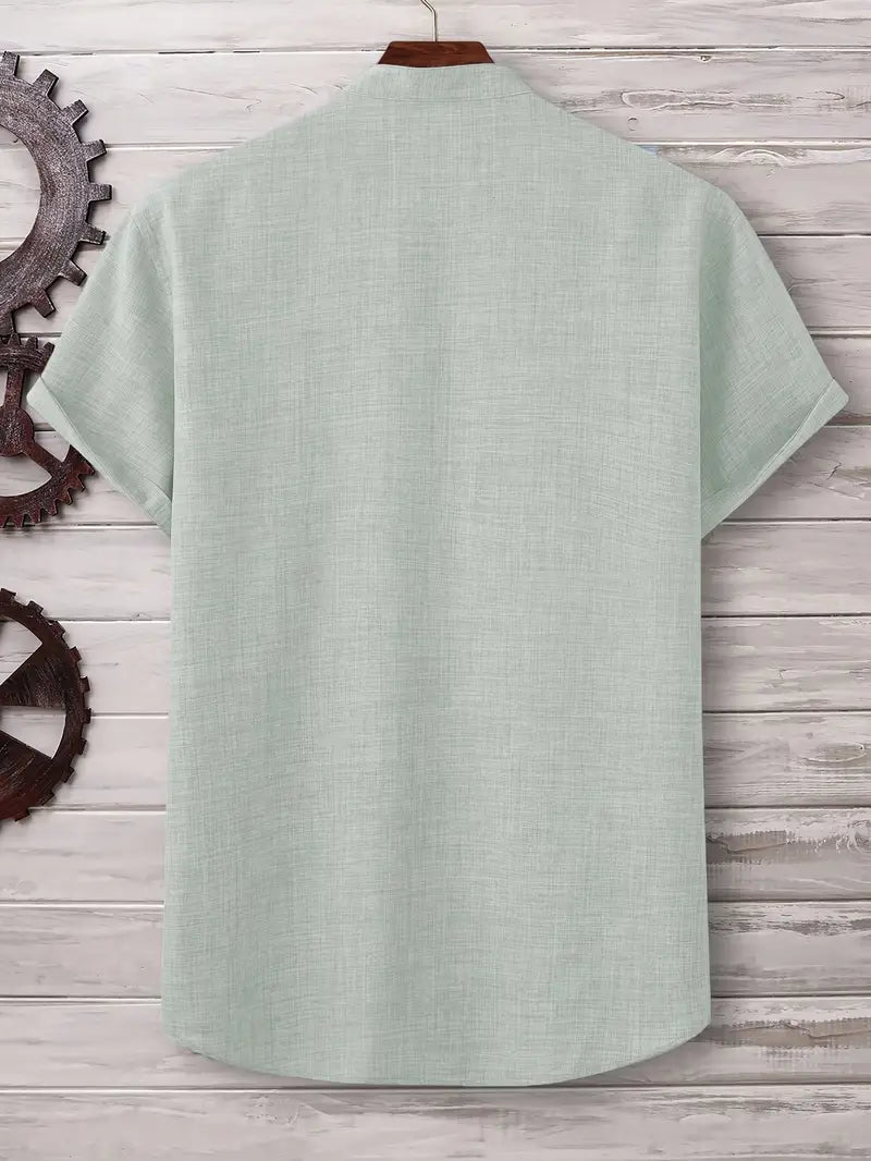 Jarvis | Short-sleeved shirt with chest pocket