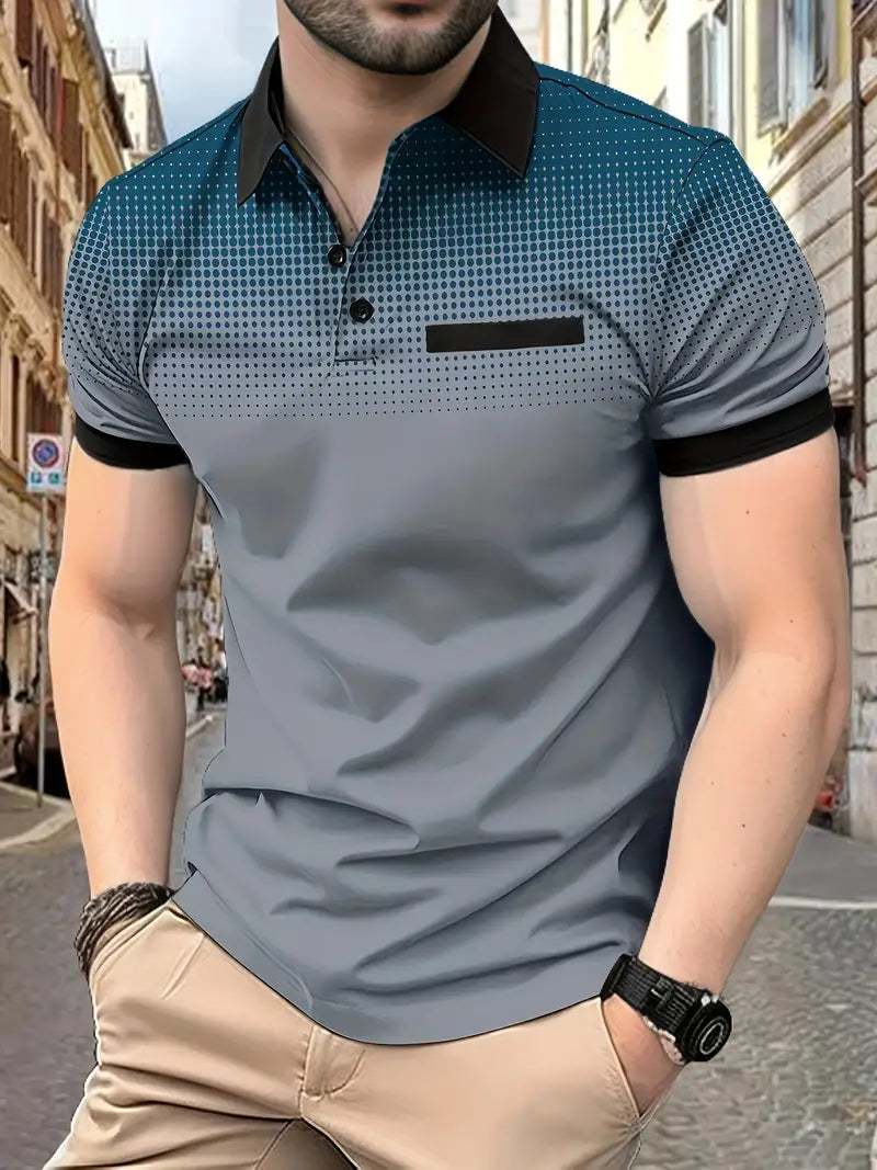 Mabel® | Casual Short-Sleeved Shirt With Polka Dot Pattern