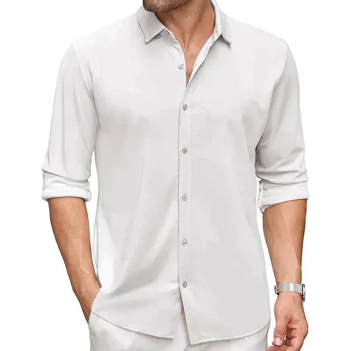 Waldo® | Long-Sleeved Casual Shirt With Button Placket