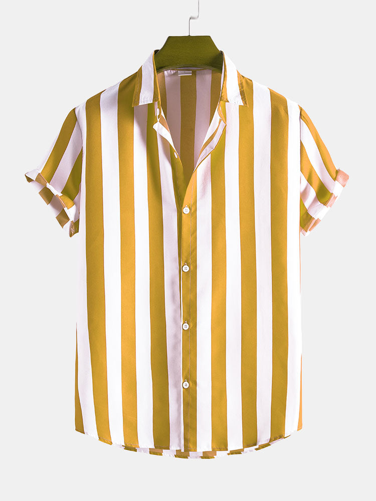 Frederick® | Wide Stripes Stand Shirts