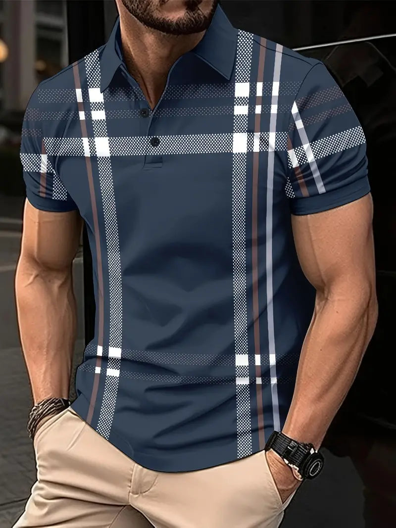 Lorenzo® | Casual Waffle Shirt For Men