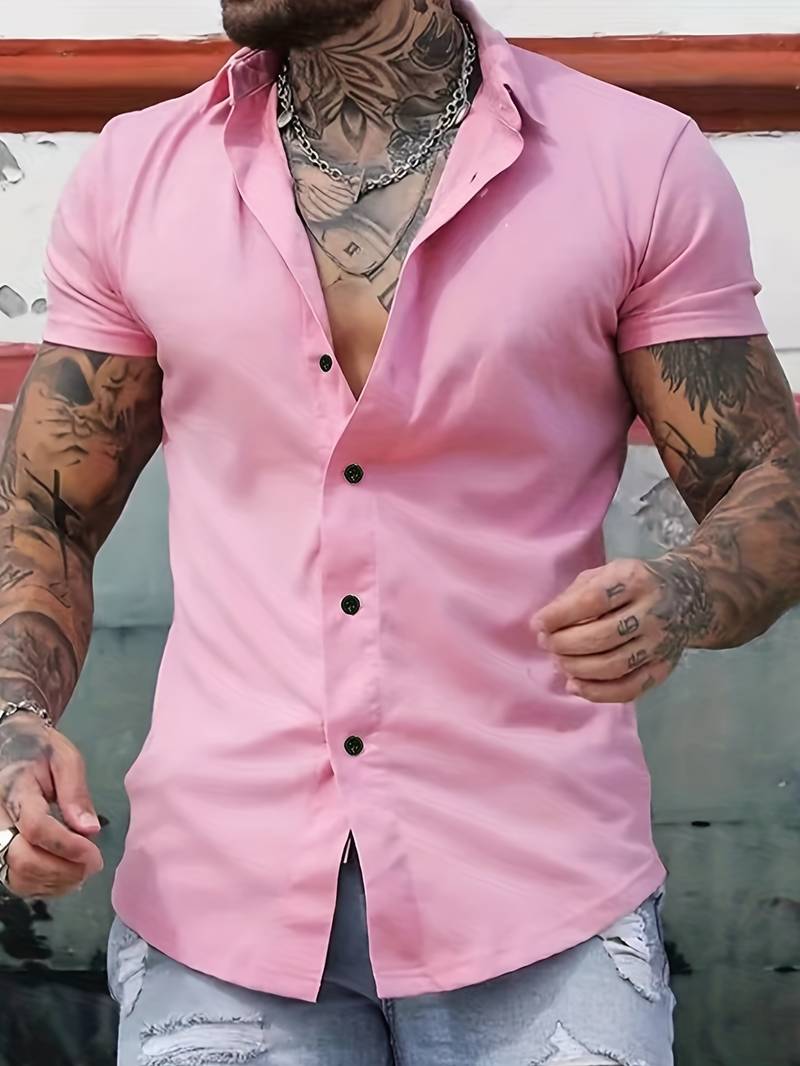 Louella® | Casual Short Sleeve Shirt For Men