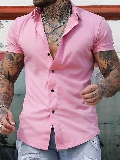 Louella® | Casual Short Sleeve Shirt For Men