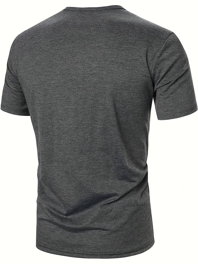 Lucia® | T-Shirt With Different Color Blocks For Men