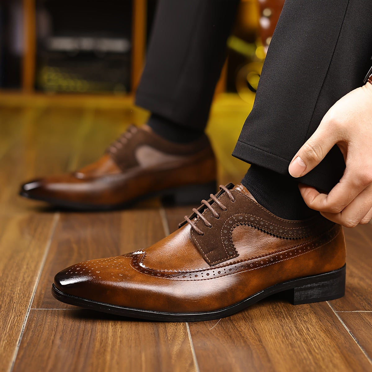 Pedro® | Brogue Dress Shoes