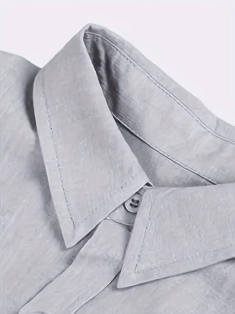 Luciana® | Plain Short Sleeve Shirt For Men