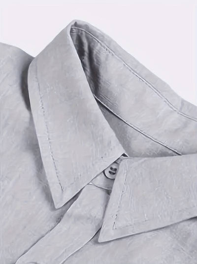 Luciana® | Plain Short Sleeve Shirt For Men