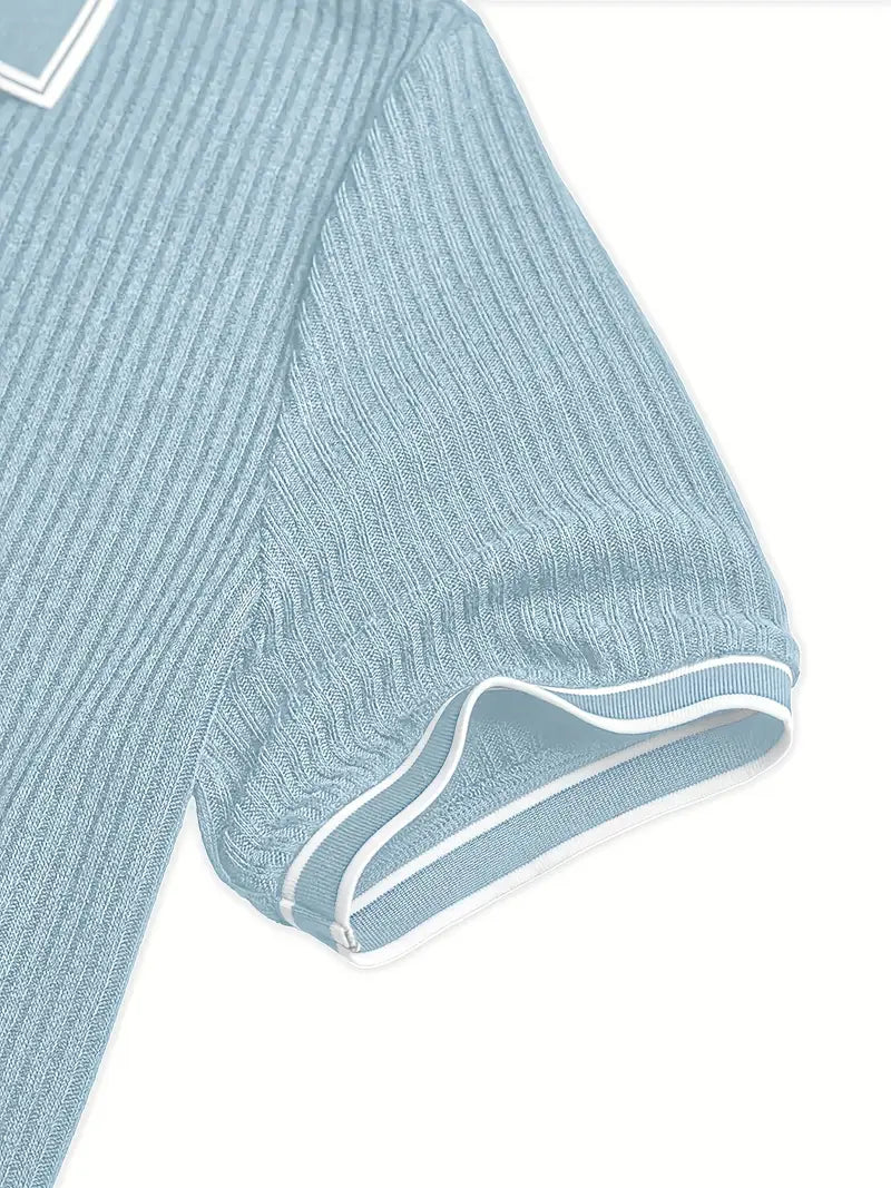 Kasper | Stylish short-sleeved polo shirt