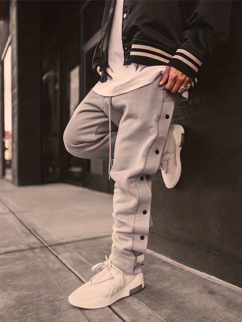 Tito® | Sweatpants With Drawstring And Buttons For Men