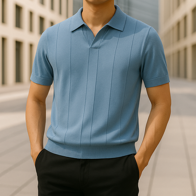 Leif® | Knit Polo Shirt