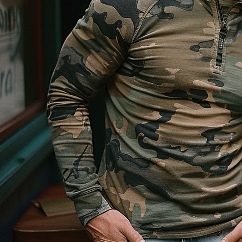 Men's Otdoor Camoflage Hoodie