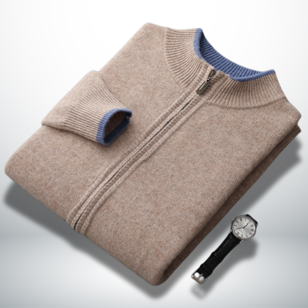 César® | Elegant pure wool cardigan