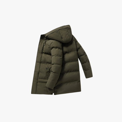 Caleb® | Long Winter Coat For Men