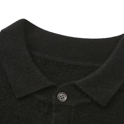 Aaron | 100% Cashmere Polo Shirt